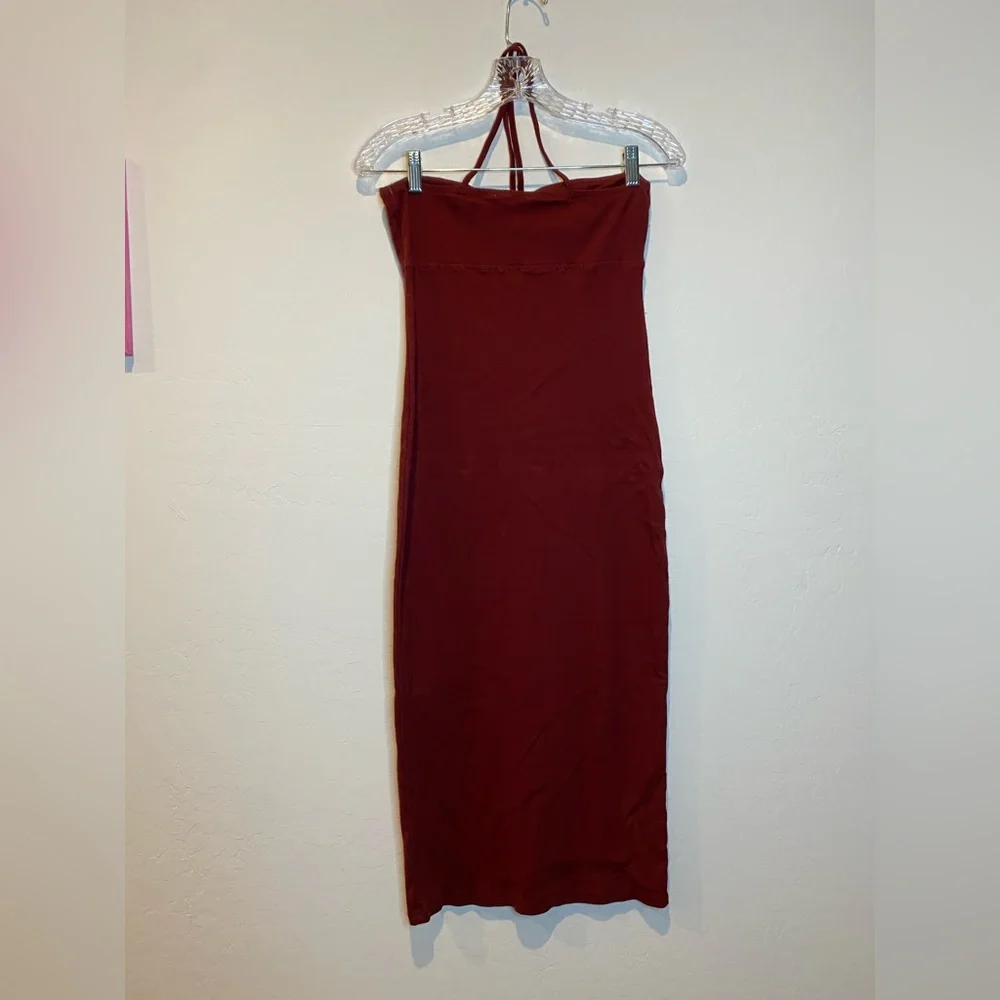 Open Edit Ribbed Dress - Picture 4 of 6